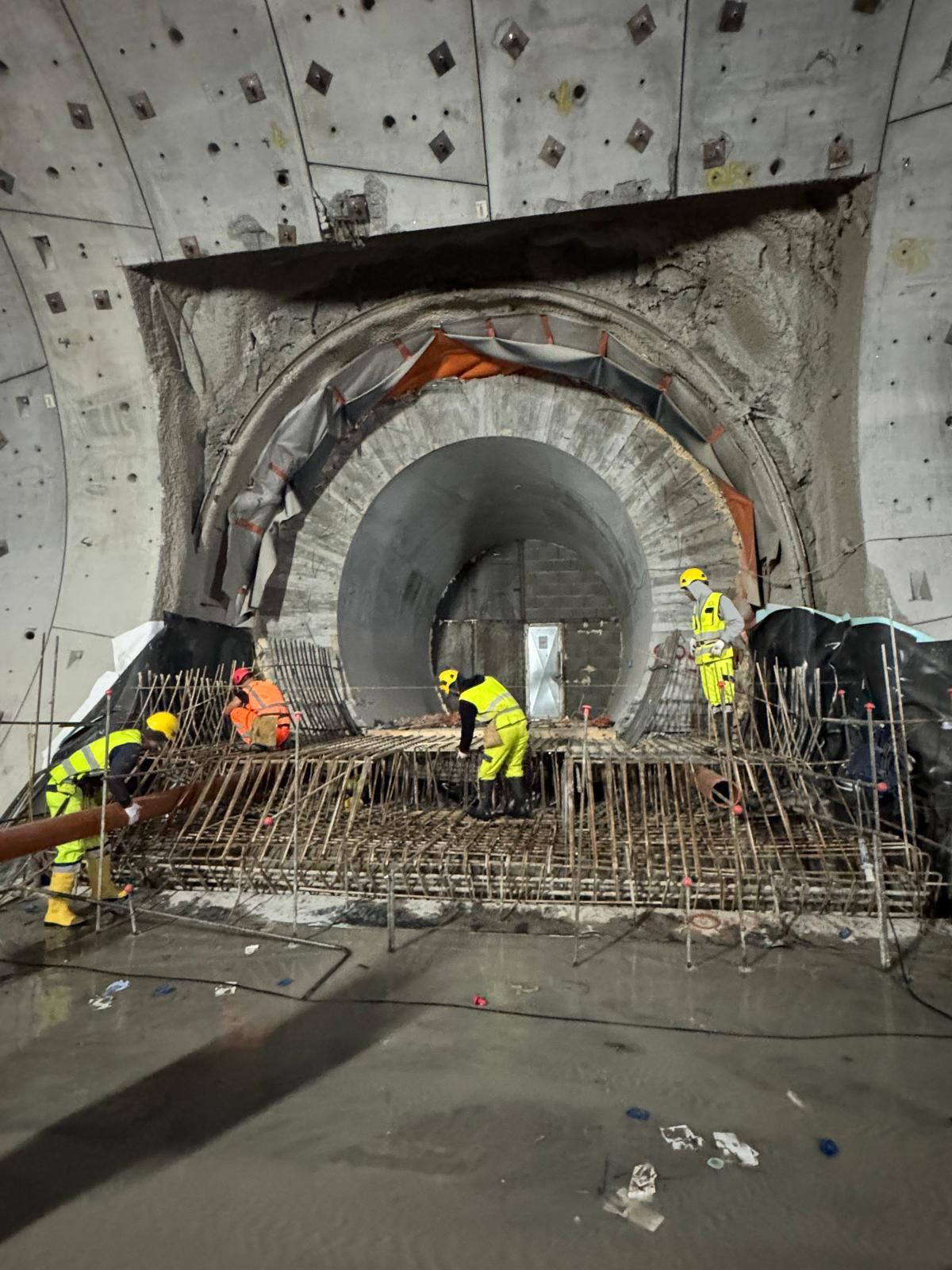 Armatura del rivestimento al portale